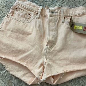 new with tags levis cutoffs - never worn
